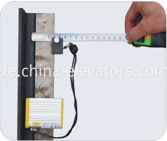 To measure DBG by Laser Detector 